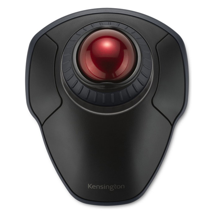 Kensington Orbit Trackball inalámbrico con anillo de desplazamiento - Negro Kensington Orbit Trackball inalámbrico con anillo de desplazamiento - Negro