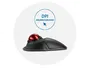Kensington Trackball Inalámbrico Orbit con Anillo de Desplazamiento, Negro, Bluetooth/RF