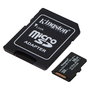 Kingston Tarjeta microSDHC Industrial 16GB Clase 10 UHS-I U3 A1 100MB/s + Adaptador SD