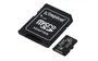 Kingston Tarjeta de Memoria Industrial microSDHC 16 GB UHS-I U3 V30 A1 Clase 10 - Resistente para Condiciones Extremas, Lectura 100MB/s, Escritura 80MB/s, con Adaptador SD