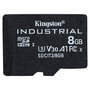 Kingston MicroHC 8GB Industrial C10 100MB/s con Adaptador SD