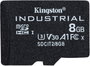 Kingston Industrial microSDHC 8GB Clase 10 A1 pSLC + Adaptador SD
