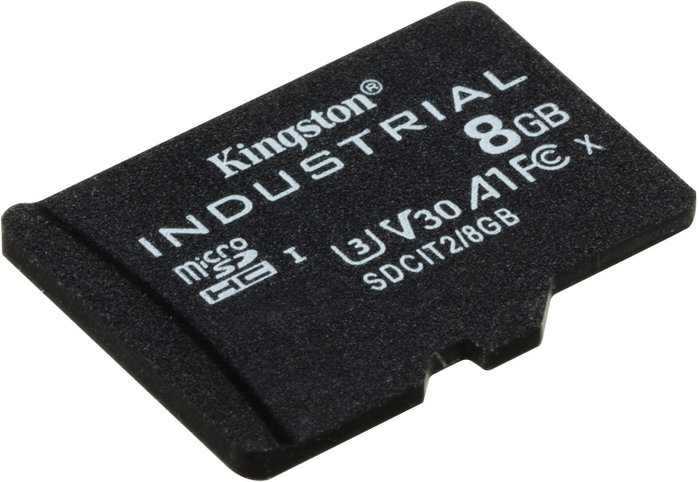 Kingston Industrial microSDHC 8GB Clase 10 A1 pSLC + Adaptador SD Kingston Industrial microSDHC 8GB Clase 10 A1 pSLC + Adaptador SD