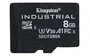 Kingston MESDCIT2/8GB Tarjeta microSD Industrial 8GB microSDHC UHS-I Clase 10 A1 V30 U3 pSLC - Adaptador SD, Resistente para Condiciones Extremas
