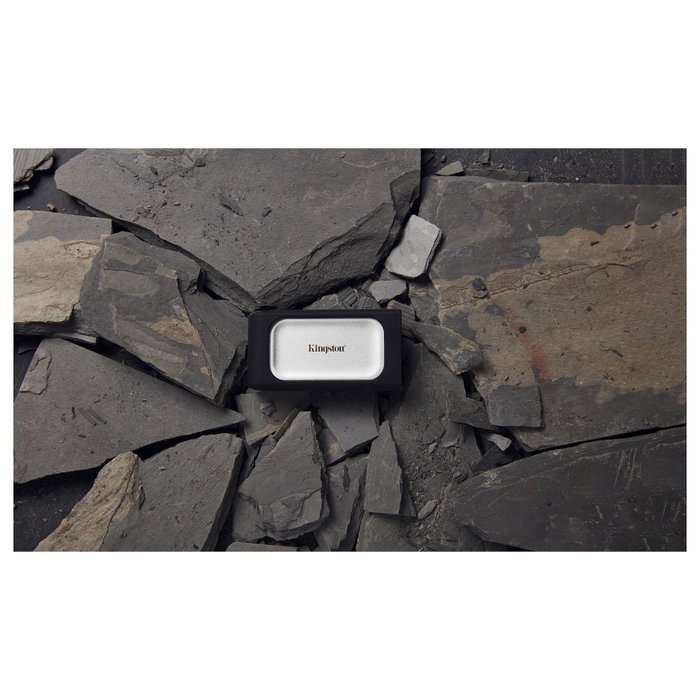 Kingston XS2000 500GB SSD Externo USB-C Negro, Plata