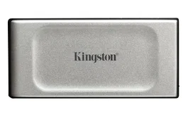 Kingston XS2000 - Disco Duro SSD Externo 500 GB USB-C 3.2 Gen 2x2, Velocidad hasta 2000 MB/s, Resistente al Agua y Polvo IP55, Compatible con PS5, Color Negro/Plata