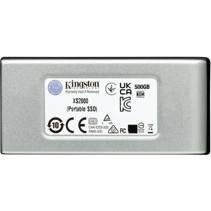 Kingston XS2000 Unidad SSD Externa 500GB USB 3.2 (SXS2000/500G)