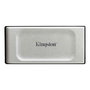 Kingston XS2000 Disco SSD Portátil Externo 2TB, USB 3.2 Gen 2 Tipo C, Hasta 2000 MB/s, Resistente al Agua, Golpes y Polvo, Negro y Plata