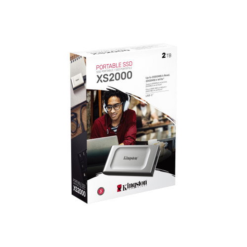 Kingston XS2000 2TB SSD Externo USB 3.2 Gen 2x2 Kingston XS2000 2TB SSD Externo USB 3.2 Gen 2x2