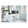 NewStar NM-D775SILVERPLUS Brazo de Monitor de Escritorio con Resorte de Gas, para Pantallas Curvas/Planas de 10 a 49 Pulgadas, Hasta 18 kg, Plata