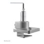 NewStar NM-D775SILVERPLUS Brazo de Monitor de Escritorio con Resorte de Gas, para Pantallas Curvas/Planas de 10 a 49 Pulgadas, Hasta 18 kg, Plata