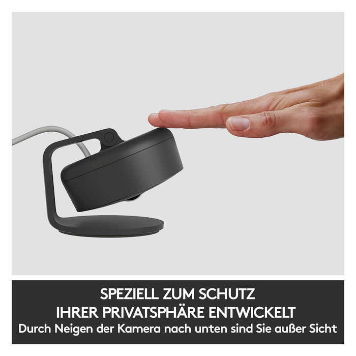 Logitech Circle View Cámara Seguridad IP - Interior y Exterior - 1080p Full HD - WiFi - 180° - Sensor Movimiento - IP64 - Visión Nocturna - 961-000490 - Negro