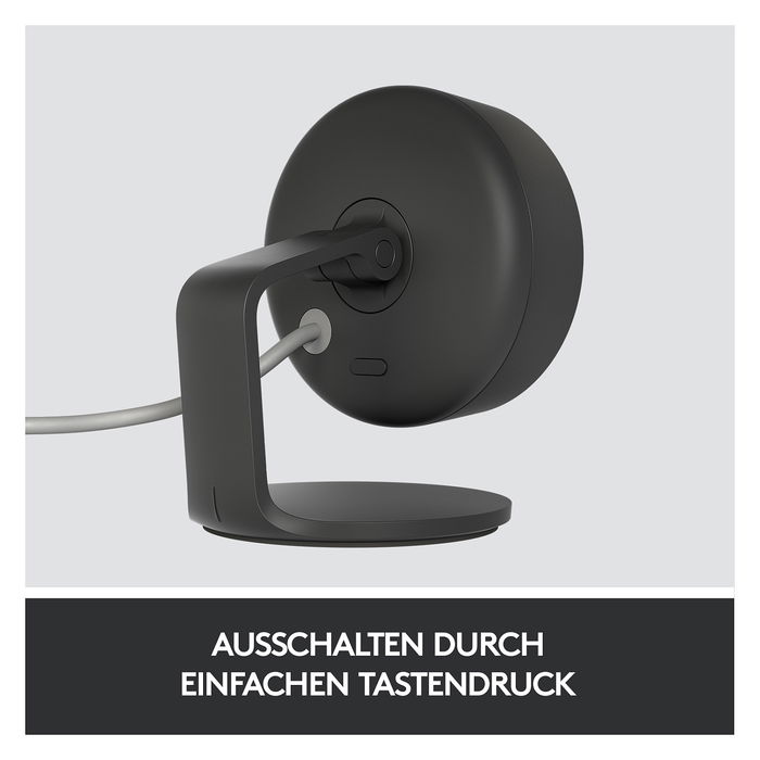 Logitech Circle View Cámara Seguridad IP - Interior y Exterior - 1080p Full HD - WiFi - 180° - Sensor Movimiento - IP64 - Visión Nocturna - 961-000490 - Negro