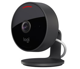 Logitech Circle View Cámara de Seguridad Inalámbrica Full HD 1080p Negra