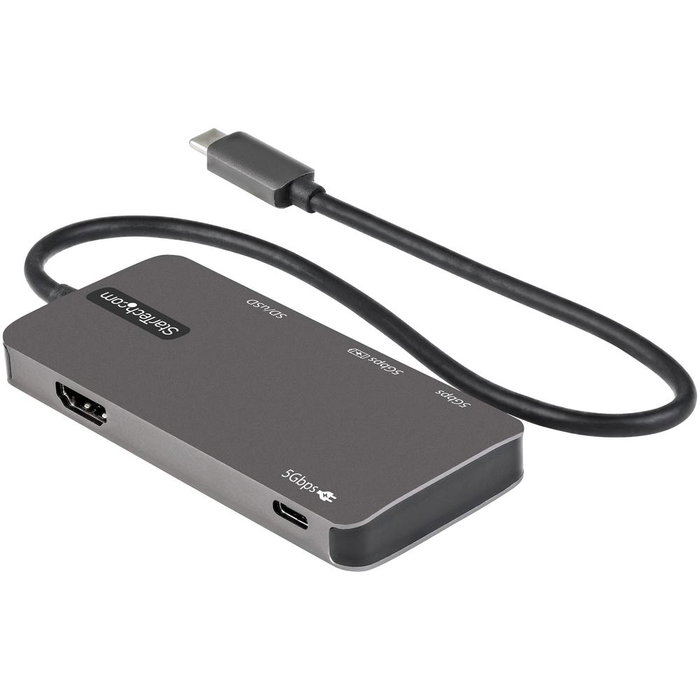 Startech Docking Station USB C a HDMI 4K con 100W PD, SD, microSD y USB 3.0 Startech Docking Station USB C a HDMI 4K con 100W PD, SD, microSD y USB 3.0