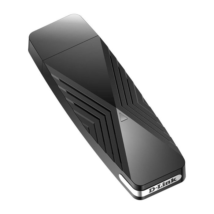 D-Link Adaptador USB DWA-X1850 Wi-Fi 6 Dual Band 1800 Mbps USB 3.2 Velocidad Inalambrica 1200Mbps 5GHz 574 Mbps 2,4 GHz