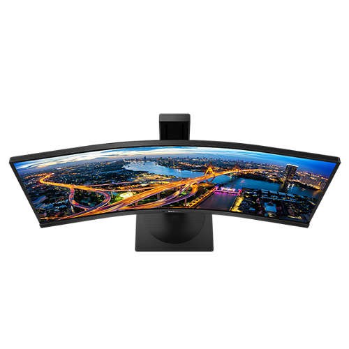 Philips B-Line 345B1C Monitor Curvo UltraWide 34'' WQHD Black