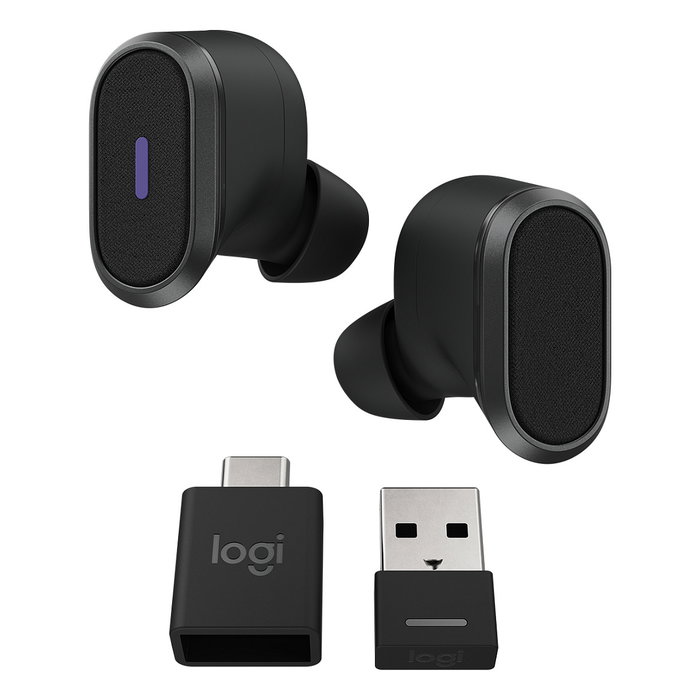 Logitech Zone True Wireless auriculares inalámbricos con micrófono, OEM 985-001082 Logitech Zone True Wireless auriculares inalámbricos con micrófono, OEM 985-001082