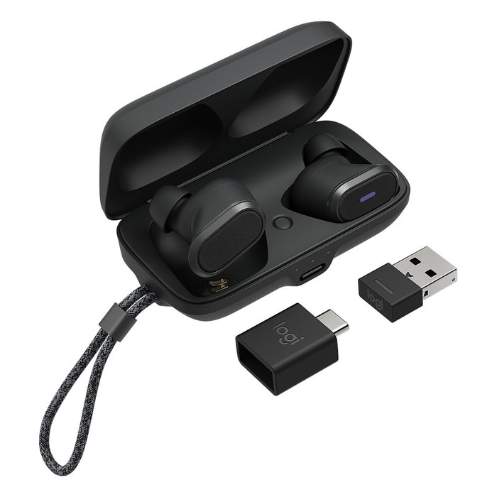 Logitech Zone True Wireless auriculares inalámbricos con micrófono, OEM 985-001082 Logitech Zone True Wireless auriculares inalámbricos con micrófono, OEM 985-001082