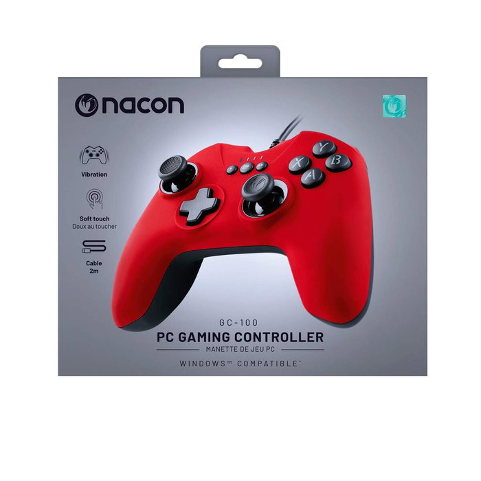Nacon GC-100XF Gamepad Negro y Rojo con cable USB Nacon GC-100XF Gamepad Negro y Rojo con cable USB