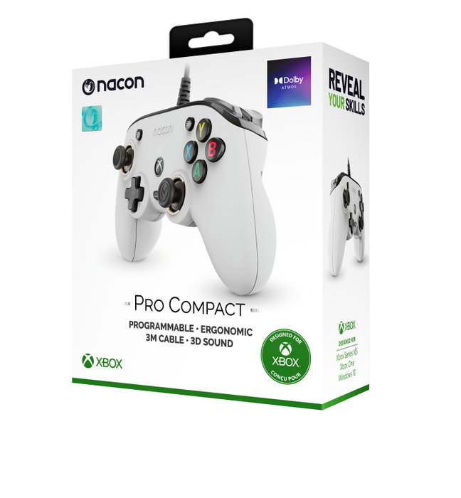 NACON Mando Pro Compact Blanco para Xbox