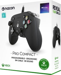 Nacon Pro Compact Negro para Xbox y Windows 10