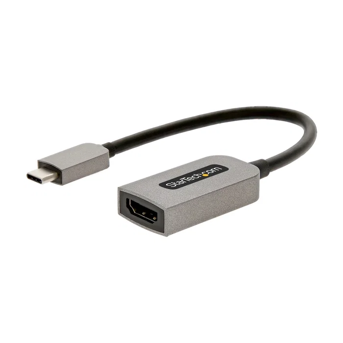 StarTech.com Adaptador USB C a HDMI 4K 60Hz HDR10 - Conversor USB Tipo C a HDMI 2.0b con Modo Alt DP para Monitor TV Proyector StarTech.com Adaptador USB C a HDMI 4K 60Hz HDR10 - Conversor USB Tipo C a HDMI 2.0b con Modo Alt DP para Monitor TV Proyector