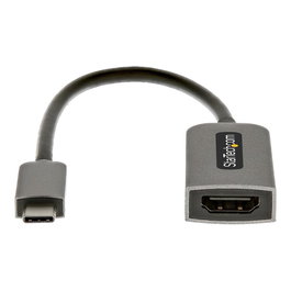 StarTech.com Adaptador USB-C a HDMI 4K 60Hz HDR10 Thunderbolt 3 - USBC-HDMI-CDP2HD4K60 - Para Monitor TV Proyector con Sonido 7.1