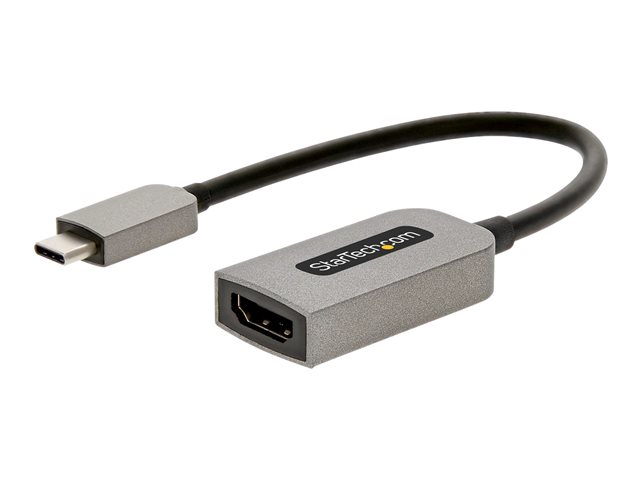 StarTech Adaptador USB-C a HDMI 4K 60Hz HDR10, USBC-HDMI-CDP2HD4K60, Conector USB Tipo C a HDMI para Portátil, Tablet, Dispositivos Compatibles con Modo Alt DisplayPort