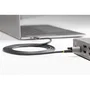 Startech Cable USB-C Macho a Macho 1m USB 3.2 Gen 2 (10 Gbps) con Tornillo de Fijación Superior, Power Delivery 100W PD 3.0 y DisplayPort 1.4 Alt Mode (8K/60Hz), Negro/Gris
