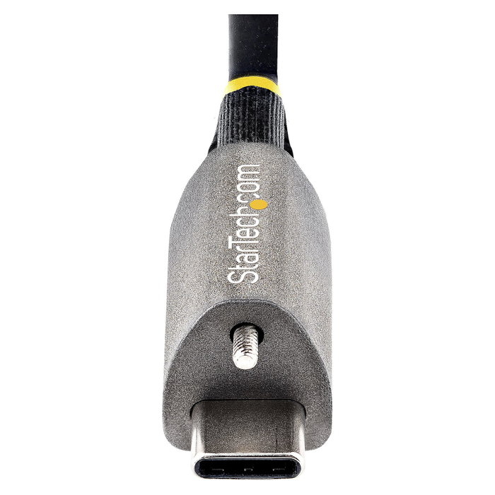StarTech.com Cable USB-C de 1 m con Tornillo de Fijación, 10 Gbps, USB 3.2 Gen 2, 100W PD