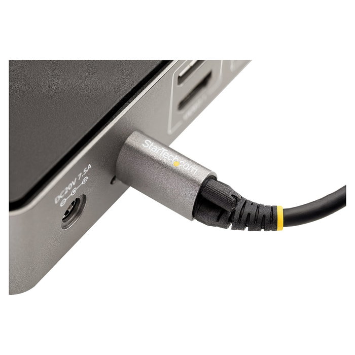 StarTech.com Cable USB-C de 1 m con Tornillo de Fijación, 10 Gbps, USB 3.2 Gen 2, 100W PD