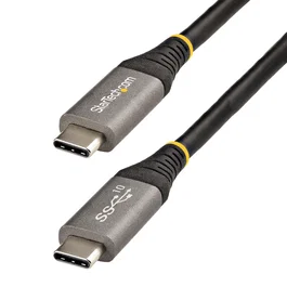 StarTech.com Cable USB-C 1m 10Gbps Certificado USB-IF 100W PD