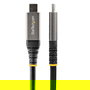 StarTech Cable USB-C 1m USB 3.2 Gen 2 (10Gbps) Certificado USB-IF Power Delivery 100W Modo Alt DisplayPort 1.4 para MacBook, Surface, iPad, iPhone 15, Thunderbolt 3 USB31CCV1M