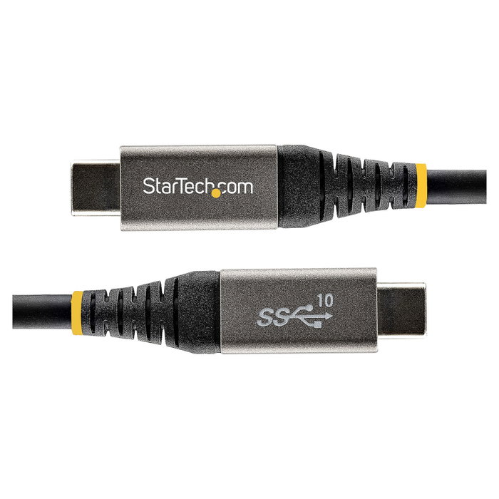 StarTech.com Cable USB-C USB 3.2 Gen 2 de 1m, 10Gbps, 100W PD, 8K DisplayPort Alt Mode