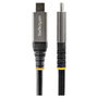 StarTech.com Cable USB-C de 50 cm, 10 Gbps, 100W PD, Negro/Gris