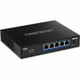 TRENDnet TEG-S750 Switch de red 5 Puertos 10G Negro