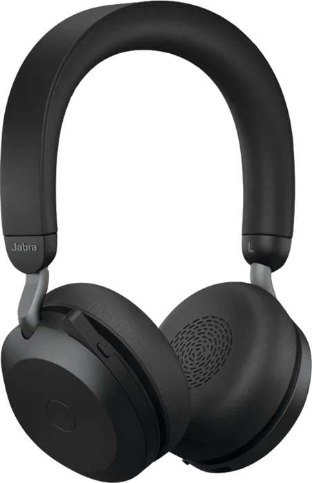 Jabra Evolve2 75 - Auriculares On-Ear Bluetooth con Base de Carga - Negro Jabra Evolve2 75 - Auriculares On-Ear Bluetooth con Base de Carga - Negro