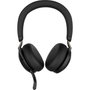 Jabra Evolve2 75 - Auriculares On-Ear Bluetooth con Base de Carga - Negro