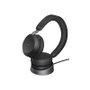 Jabra Evolve2 75 Headset con Base de Carga - Negro - Microsoft Teams