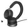 Jabra Evolve2 75 Auriculares Diadema Bluetooth USB-C para Llamadas/Música, Cancelación Activa Ruido, Negro
