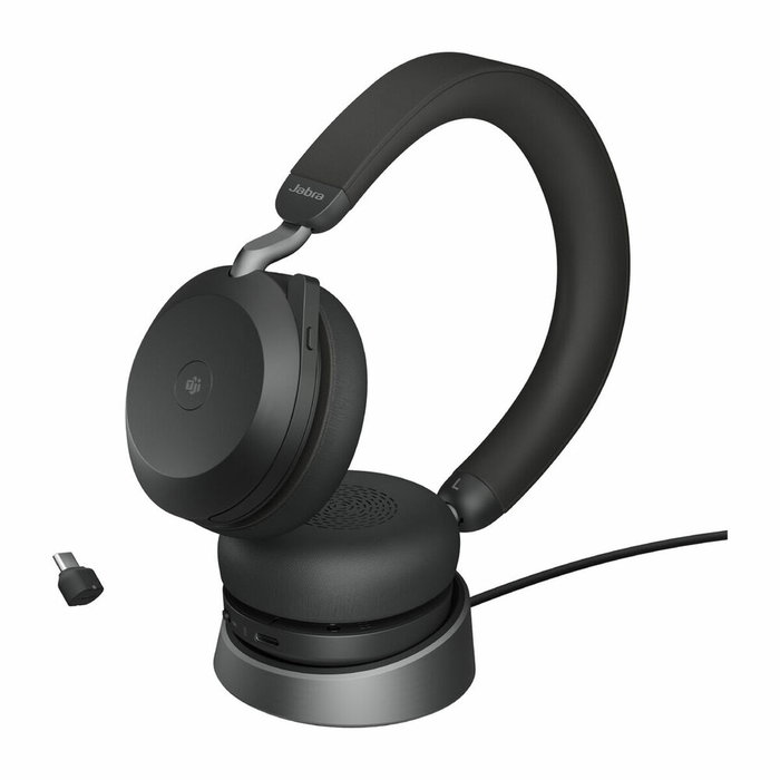 Jabra Evolve2 75 Headset con Base de Carga - Negro - Microsoft Teams Jabra Evolve2 75 Headset con Base de Carga - Negro - Microsoft Teams