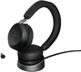 Jabra Evolve2 75 Headset con Base de Carga - Negro - Microsoft Teams