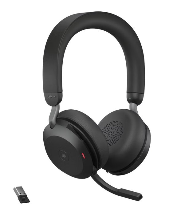 Jabra Evolve2 75 Stereo MS con Base de Carga y Link380a, Negro Jabra Evolve2 75 Stereo MS con Base de Carga y Link380a, Negro