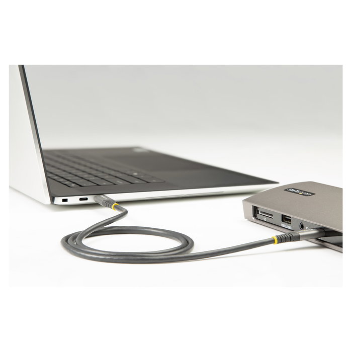 StarTech.com Cable USB-C a USB-C de 2m, 100W PD, 5 Gbps, Modo DP Alt