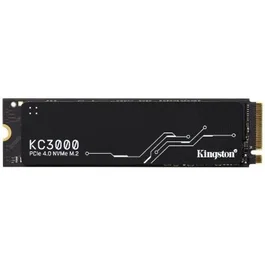 Kingston KC3000 SSD 512GB M.2 2280 PCIe Gen 4.0 NVMe con Disipador Térmico - Hasta 7000 MB/s - SKC3000S/512G