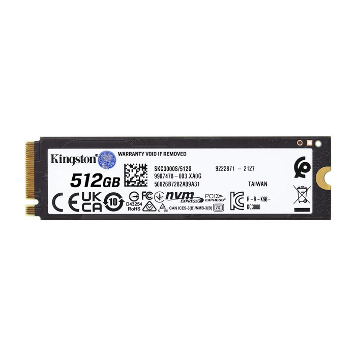 Kingston KC3000 512GB M.2 2280 NVMe PCIe 4.0