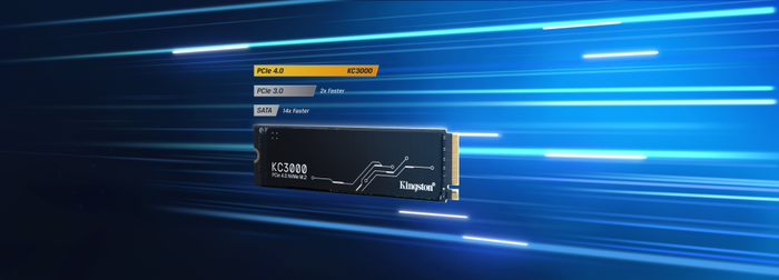 Kingston KC3000 SSD NVMe M.2 2280 PCIe 4.0 de 1 TB para PC y Portátil