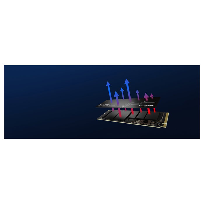 Kingston KC3000 M.2 2TB NVMe PCIe 4.0 x 4 SSD para PC y portátiles