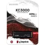 Disco ssd kingston kc3000 m.2 4tb pcie g4x4 2280 rw: 7.000/7.000mb/s, 3.2pbw, pcie 4.0 nvme
